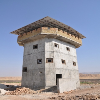 بازسازی پاسگاه مرزی دارخور قصرشیرین